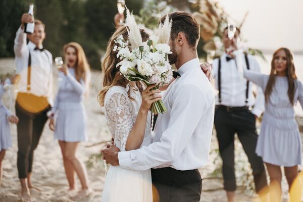 festa de casamento no estilo escandinavo