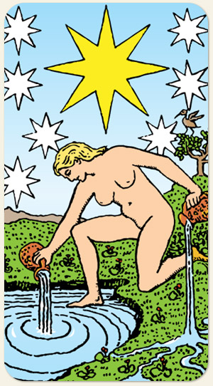 the star - tarot card