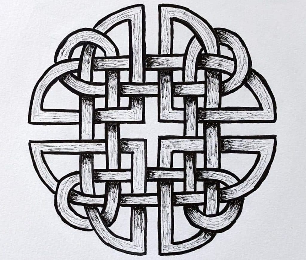 dara knot celtic, celtic symbol for Strength