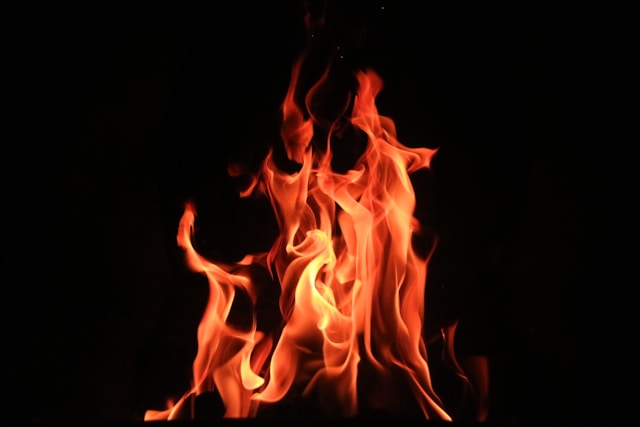 dreaming of fire