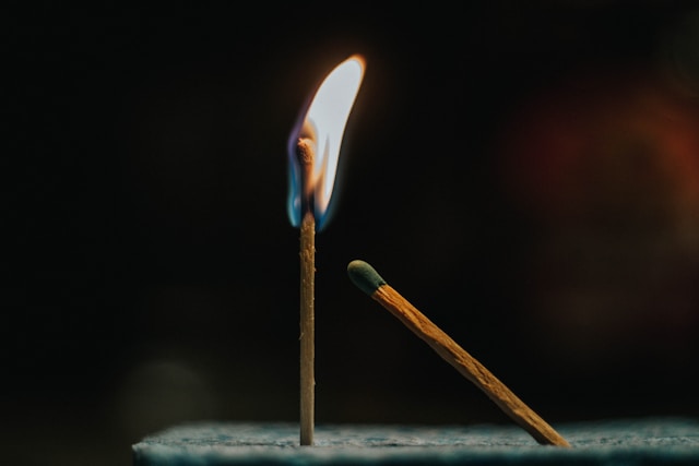 dreaming of fire