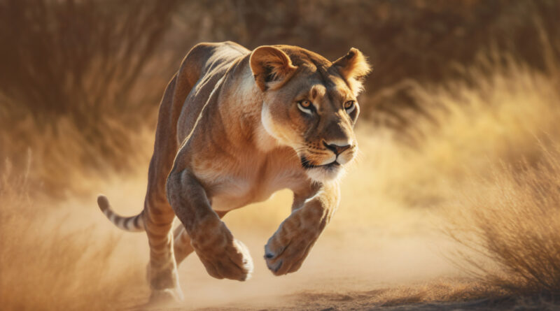 dreaming about lioness