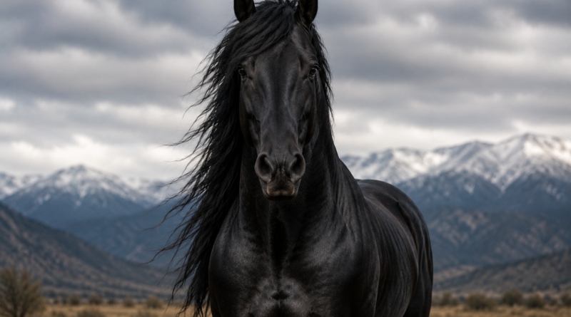dreaming about a black horse